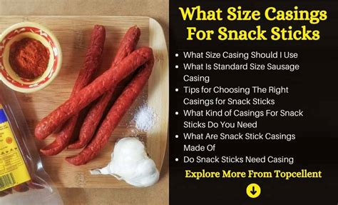 What Size Casings For Snack Sticks Do You Need – Topcellent