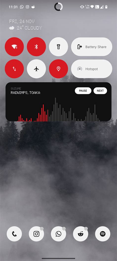 Home screen widget suggestions : r/NOTHING