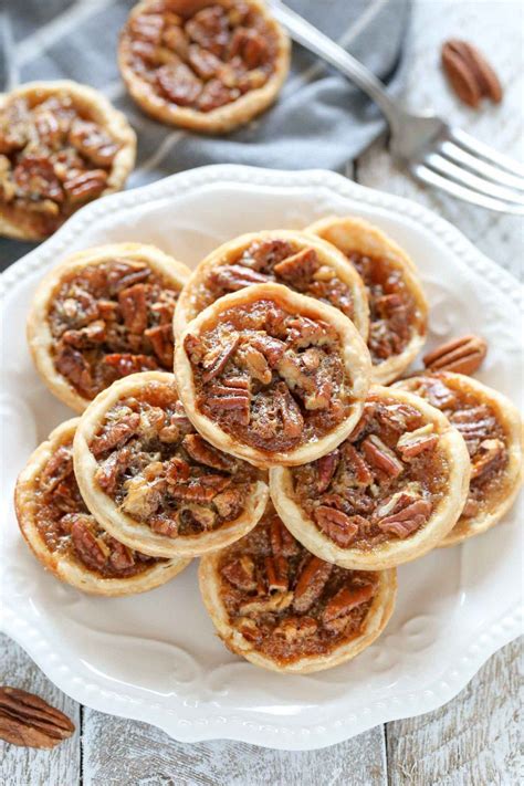 These Mini Pecan Pies are easy to make and can also be made ahead of time. These are the perfect ...