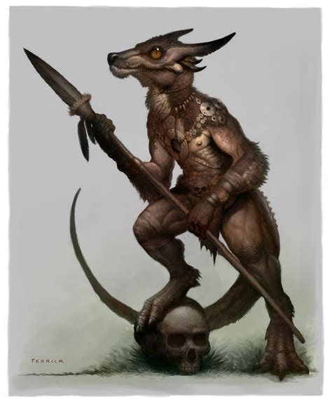 ArtStation - Kobolds, John Tedrick | Character art, Fantasy creatures ...