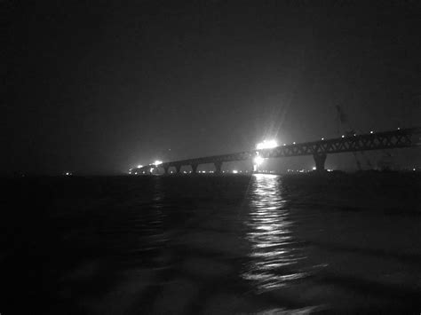 Padma Bridge Night View : r/bangladesh