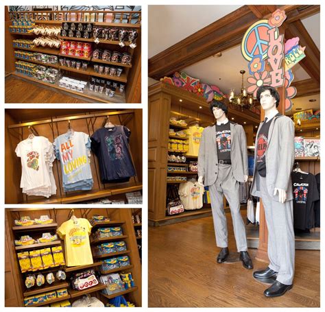 Beatles Merchandise Invades the United Kingdom Pavilion at Epcot at ...