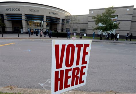 Tennesse voter rights: Election turnout trails most of the U.S.