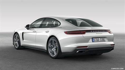 2017 Porsche Panamera 4 E-Hybrid - Rear Three-Quarter | Caricos