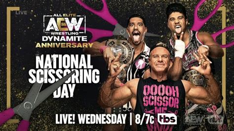 The Acclaimed Celebrates National Scissoring Day On AEW Dynamite - WrestleTalk