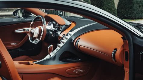 Bugatti Chiron Interior Layout & Technology | Top Gear