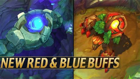 NEW RED & BLUE BUFFS CHANGES - League of Legends - YouTube