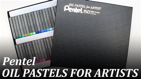 PENTEL oil pastels FOR ARTISTS // Are they worth it? - YouTube