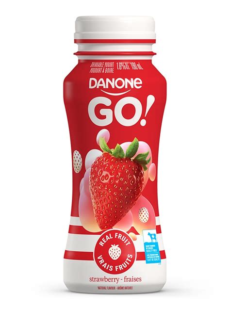 Danone GO Strawberry Yogurt Drink | Danone