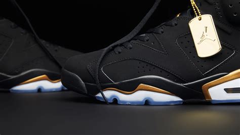 Air Jordan 6 (Black & Gold) | END. Launches