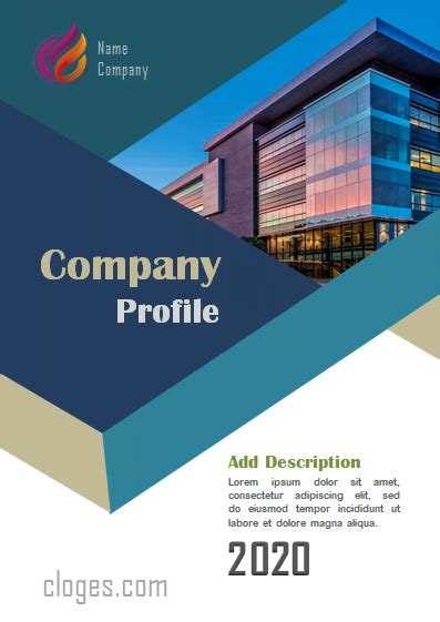 Editable Simple Company Profile Template Word