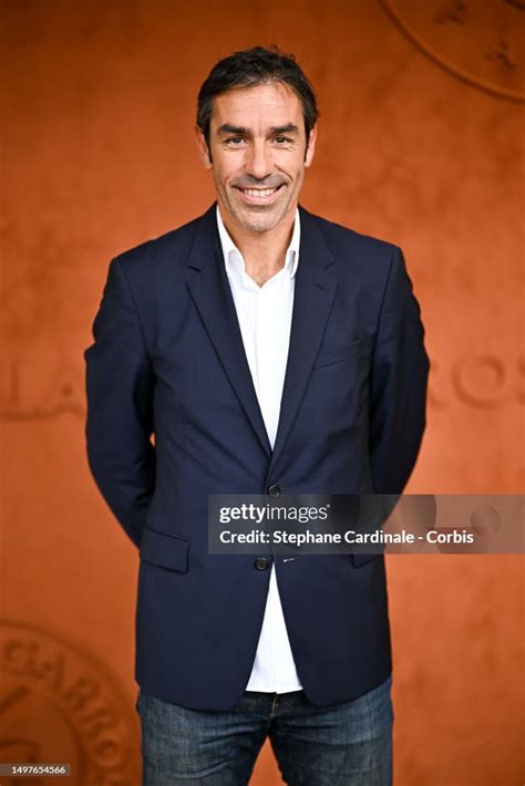 Robert Pires attends the 2023 French Open at Roland Garros on June... News Photo - Getty Images