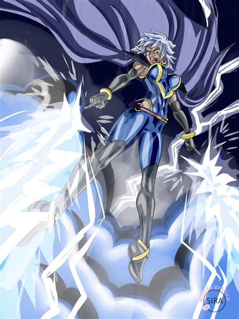 Storm X Men version Anime by sira on DeviantArt