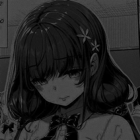 CarolKat | Anime monochrome, Dark anime, Anime art girl