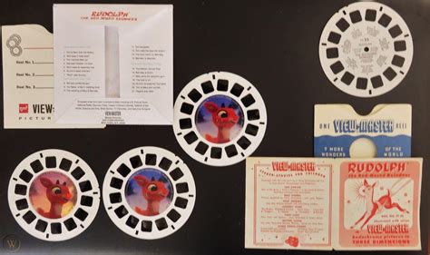 Rankin-Bass TV Version RUDOLPH THE RED NOSED REINDEER View Master Reels ...