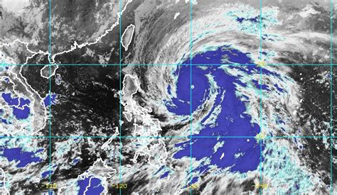 Betty weakens into typhoon over Philippine Sea