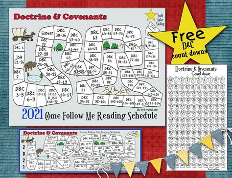 Doctrine and Covenants 1, Come Follow Me 2021, Free primary lesson helps, and printable's ...