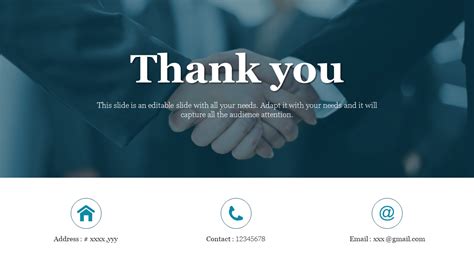 Thank You Note PowerPoint Template | ubicaciondepersonas.cdmx.gob.mx