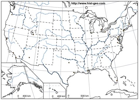 Physical Map Of The United States Printable | Printable Maps