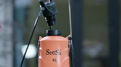 Seesa 6l 8l Li-ion Battery Electric Power Operated Knapsack Garden Sprayer With Stainless Steel ...