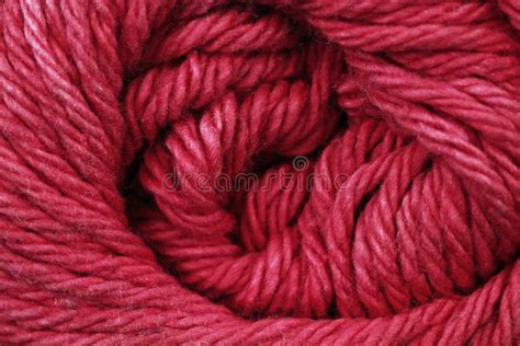 Red Yarn Texture Picture. Image: 94778400