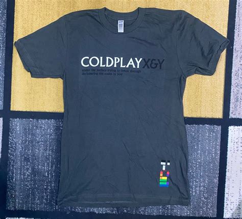 COLDPLAY Official Merchandise T-Shirt, Men's Fashion, Tops & Sets, Tshirts & Polo Shirts on ...