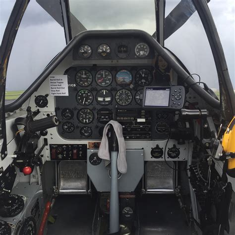 Cockpit of a Restored P-51 : r/ww2