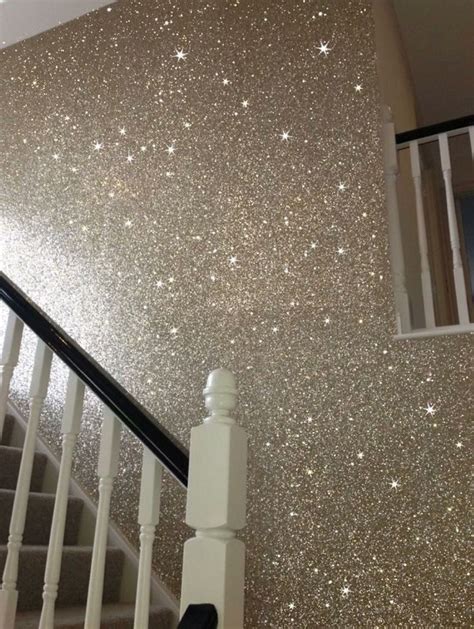 At least one wall in our house will be this way #GlitterWalls | Malerei wandgestaltungen ...