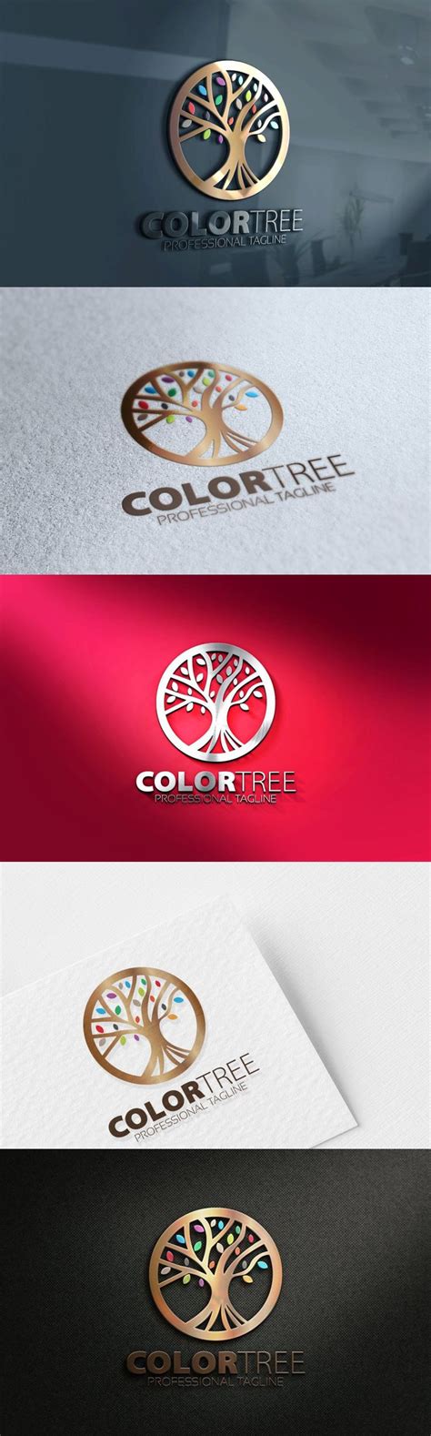 Tree Logo | Tree logos, Free font, Custom branding