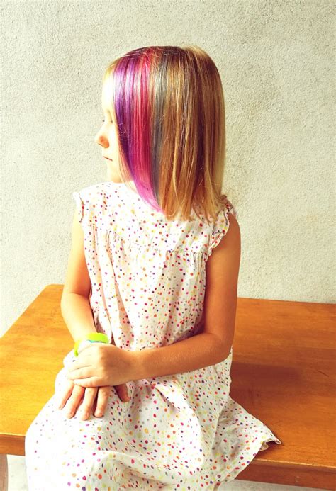 Kids rainbow hair | Rainbow hair, Hair, Rainbow kids