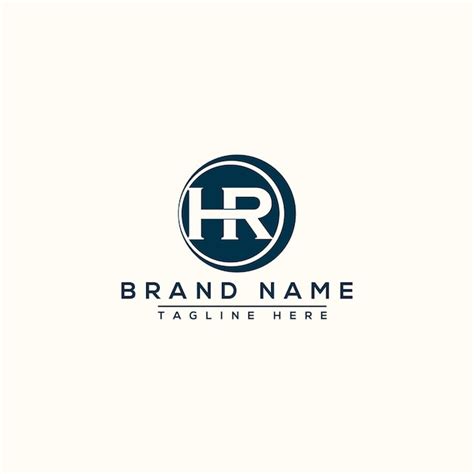 Premium Vector | Hr logo design template vector graphic branding element