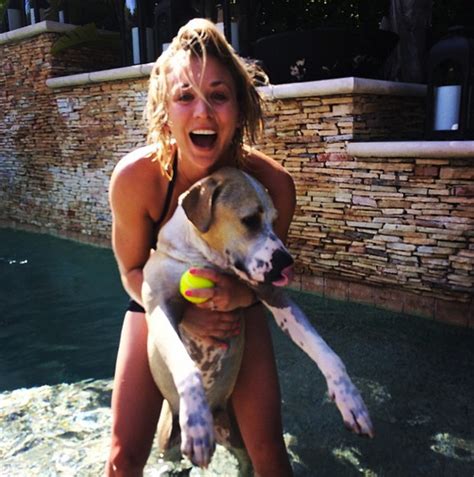 Kaley Cuoco Pets - Celebrity Pets