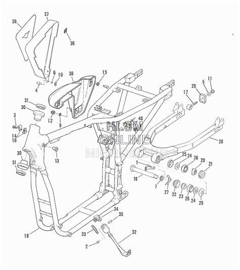 Harley Sportster Parts Diagram - alternator