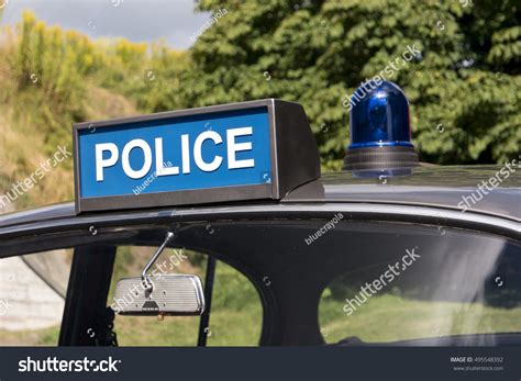 Classic British Police Car Stock Photo 495548392 | Shutterstock