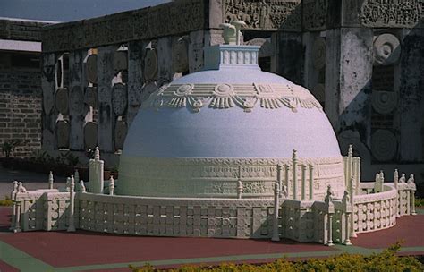 A replica of Amaravati Stupa in the museum at Amaravati. - India Travel Forum | IndiaMike.com