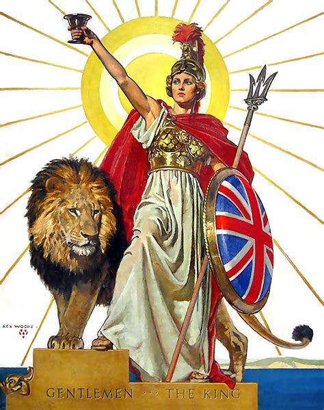 the King! (UK) | artist- Rex Woods | James Vaughan | Flickr Patriotic Images, Advertising ...