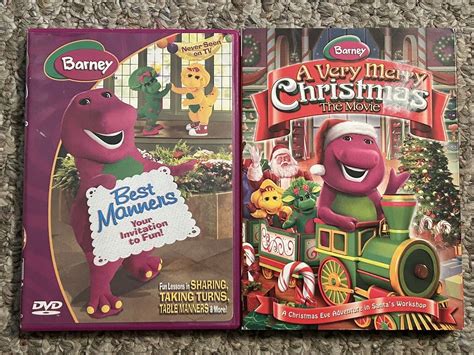 Lot Set 16 Barney Purple Dinosaur DVDS Kids Land Make Believe Songs School Scrap 884487106956 | eBay