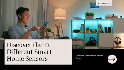 12 Different Smart Home Sensors