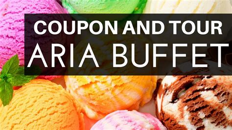 Aria Buffet Dinner Free 2 for 1 Pass Coupon Las Vegas - YouTube