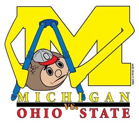 Crush those nuts | Michigan football funny, Michigan funny, Ohio state logo