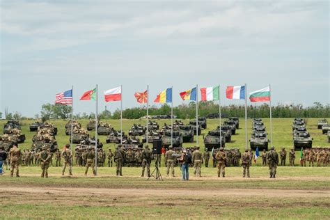 NATO forces 'stronger together' at the opening ceremony for Saber Guardian 23 | Article | The ...