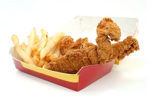 Chicken Strips and Fries stock photo. Image of fried, paste - 77874