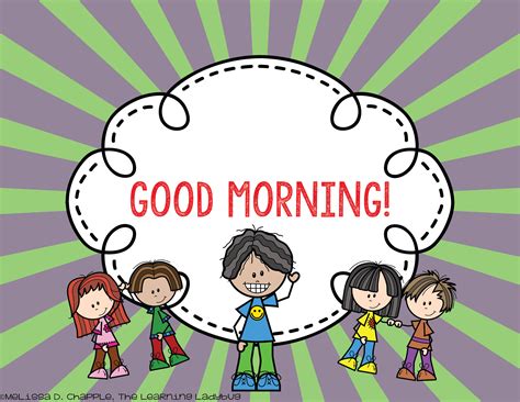 Good Morning! - The Learning Ladybug