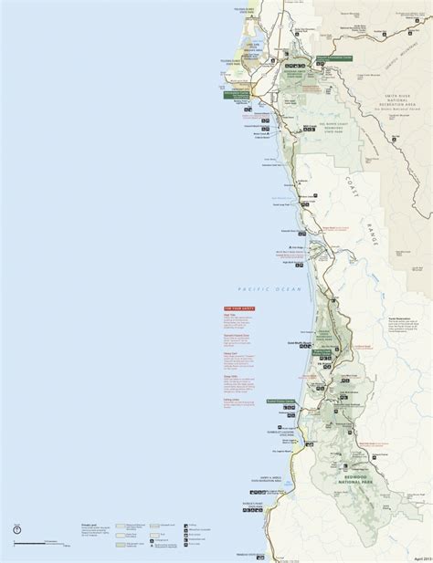 Where Is The Redwood Forest In California On A Map - Printable Maps