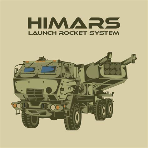 Himars Launch Rocket System Vector Illustration 13478543 Vector Art at Vecteezy