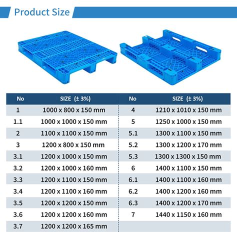 1300x1200mm Plastic Pallets For Warehousing Suppliers and Manufacturers China - Factory Price ...