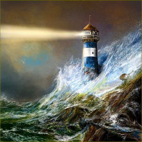 Phares en peinture - André Kosslick - Balades comtoises | Lighthouse ...