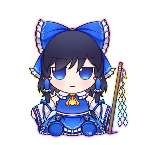 Blue Reimu fumo : r/touhou_lostword