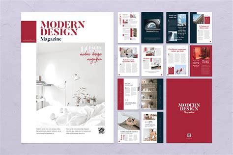 Magazine Template – Modern Design - UI Creative