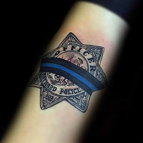 51 Epic Thin Blue Line Tattoo Designs for Men [2023 Guide]